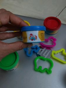 Clay Dough pack Of 6 With Tools