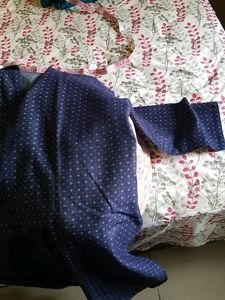 Cotton Kurta With Collar
