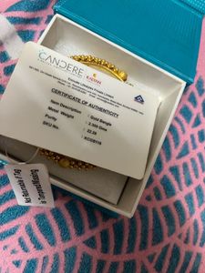 Authentic Gold Tushi Bangle Size 2.5