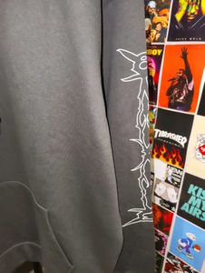 BLACKSQUAD LOOSE FIT PRINTED HOODIE 🔥🔥