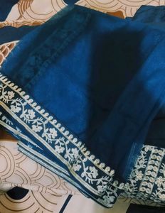 Elegant Blue Kurta Set
