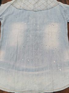 Denim half sleeve Shirt