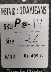 women black skinny jeans size 26 (P-26)