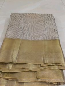 Excellent Nita Ambani Handmade Kanchi  Gold Saree