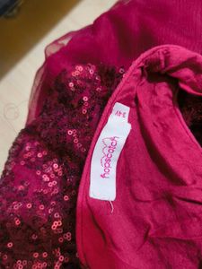 Hopscotch Party Wear Dress 3-4Y