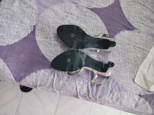 Brand New Silver Heels Shoes