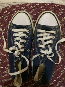 Classic Blue Converse Sneakers
