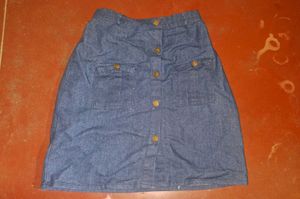 Vintage Denim Skirt