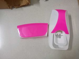 Toothpaste Dispenser &amp; Brush Holder