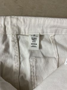 White Straight Leg Pants