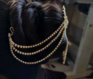 Gold Rhinestone Headpiece