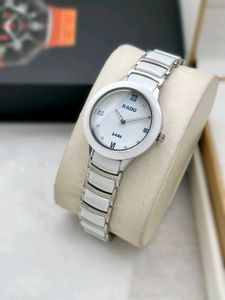 RADO CERAMIC LADIES WHITE WATCH @SALE