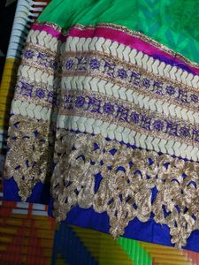 Green Ethnic Gown