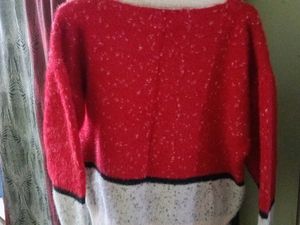 Red Snowflake Sweater