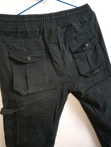 Men Comfort Slim Fit Cargos Trousers