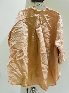 KOREAN BRAND LINEN SHIRT IN L