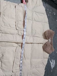 Faux Fur Collar Puffer Jacket