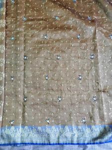 New Saree And Blouse With Tag