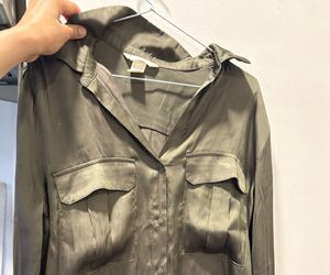 H&amp;M Olive Green Shirt