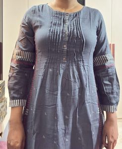 Elegant Grey Kurta