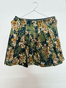 Floral Print Skirt