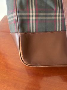Beanpole Check Tote Bag
