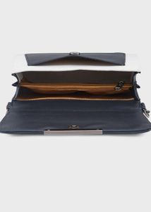 Chic Two-Tone Crossbody Bag