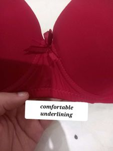 Seamless Paded Bra 34C