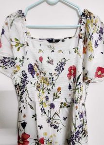 Floral A Line Dress