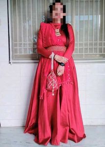 Red Lehenga Choli Set
