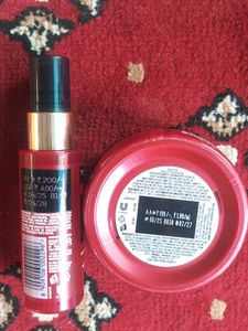 Tresemme serum and mask