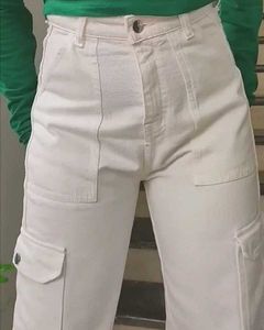 ZARA White Cargo