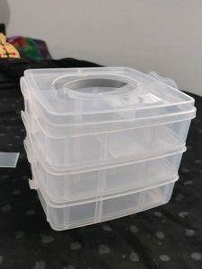 Adjustable  3 Layer Storege Box