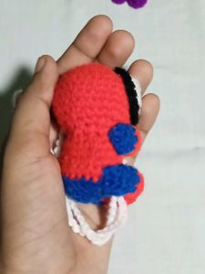 Crochet Spider Man Keychain