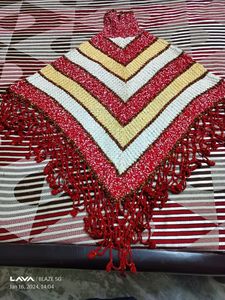 Beautiful Multi Coloured Poncho