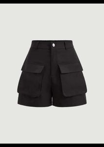 Black Cargo Shorts