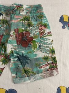 Boys Tropical Print Shorts
