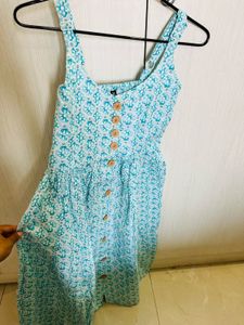 Cute Blue Sundress