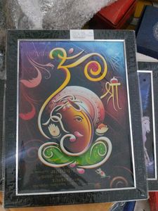 New Framed Ganesha Wall Decor