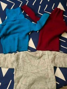 Woollen Sweatshirt And Skiwi