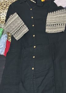 Black Kurta