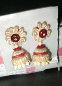 Boho Chic Jhumka Earrings