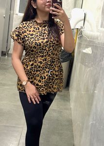 Animal Print Top
