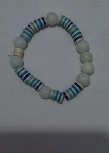Handmade Beaded Bracelet Bundle With Designer Tape
