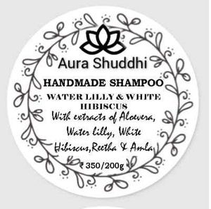 Handcrafted Water Lily & White Hibiscus Shampoo
