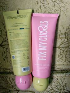 Leave In Cream And Defining Hair Gel