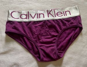 Calvin Klein Purple Cotton Briefs