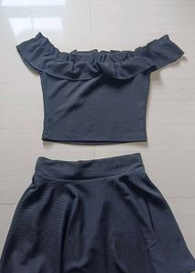 Black Two-Piece Set