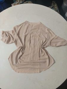 Nude Colour 3/4th Sleeve Shirts