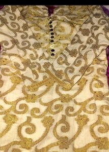 Partywear Kurti With Skirt